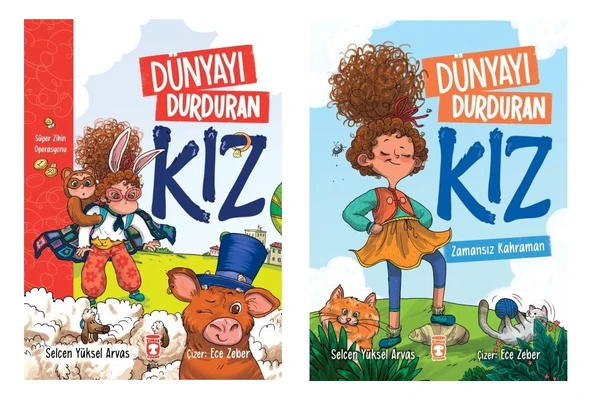 Selcen Yüksel Arvas Dünyayı Durduran Kız Seti (2 Kitap) ürün görseli 1