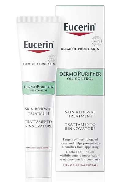 Eucerin DermoPurifyer Yağ Kontrolü Cilt Yenileyici Yüz Bakımı 40ML ürün görseli 1