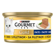 PRO PLAN Gourmet Gold Kıyılmış Kedi Konserve Kıyılmış  Tavuklu 85 GRAM X 20 ADET ürün görseli 1