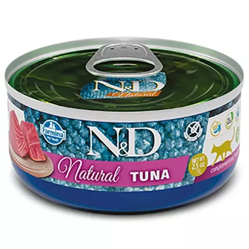 N&D Natural Tuna Balıklı Kedi Konservesi 70 Gr ürün görseli 1