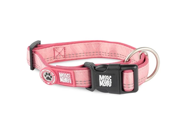 Max Molly Matrix 2.0 Akıllı Künyeli Köpek Boyun Tasması Rose Large ürün görseli 1