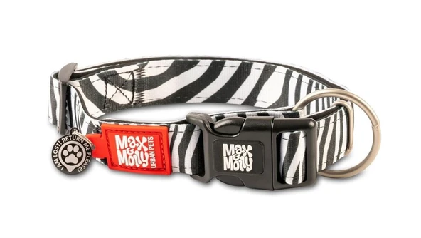 Max Molly Zebra Smart ID Köpek Boyun Tasması Large ürün görseli 1