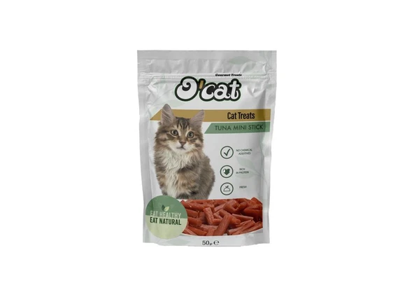 O Cat Tuna Mini Çubuk Kedi Ödülü 50 Gr ürün görseli 1
