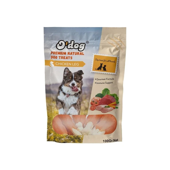 O Dog Tavuk Etli Tavuk Butu Köpek Ödülü 100 Gr ürün görseli 1