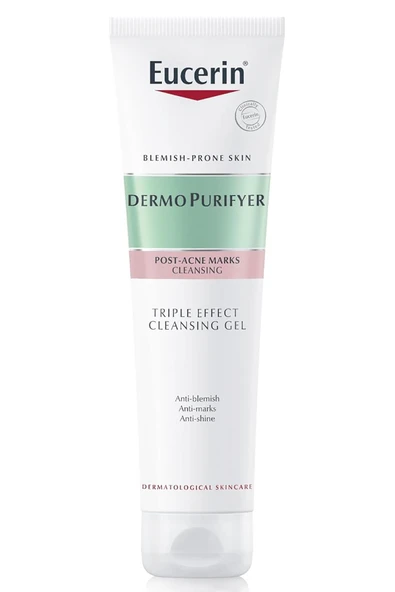 Eucerin DermoPurifyer Yağ Kontrolü Üç Etkili Yüz Temizleme Jeli 150ML ürün görseli 1
