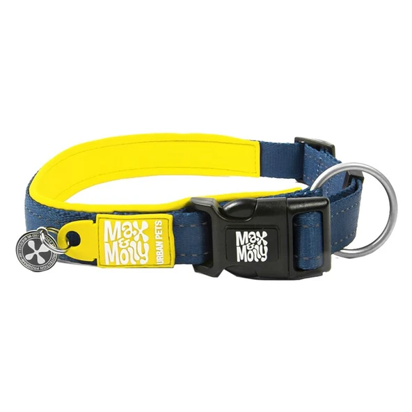 Max Molly Smart ID Matrix Yellow Boyun Tasması XSmall ürün görseli 1