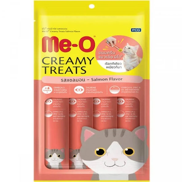 ME-O Creamy Somonlu Kedi Ödülü 4x15 Gr ürün görseli 1