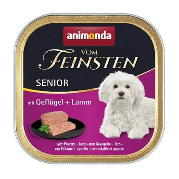 Animonda Kümes Hayvanlı Kuzulu Yaşlı Köpek Konservesi 150 Gr ürün görseli 1