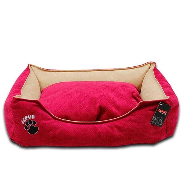 Lepus Soft Plus Köpek Yatağı Fuşya Large ürün görseli 1
