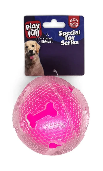 Playfull Kemik Desenli Kauçuk Kedi Oyuncağı 7,5 Cm ürün görseli 1