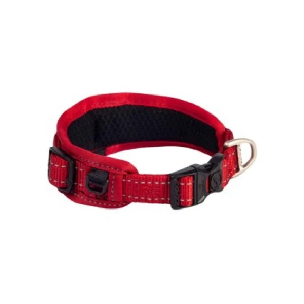 Rogz Utility Yastıklı Klasik Köpek Boyun Tasması Kırmızı XXLarge 40x48x70 Cm ürün görseli 1