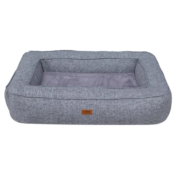 Lepus Visco Comfort Kedi Köpek Yatağı Grey Medium ürün görseli 1
