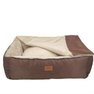 Lepus Winter Bed Kedi Köpek Yatağı Kahverengi Large ürün görseli 1