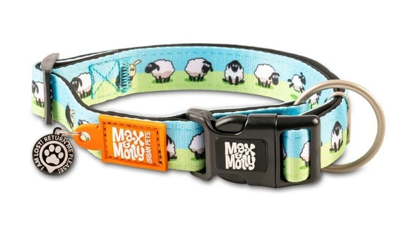 Max Molly Smart ID Black Sheep Boyun Tasması Large ürün görseli 1