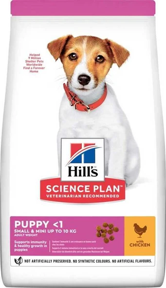 Hills Small Mini İrk Tavuk Ve Hindili Yavru Köpek Mamasi 3 Kg ürün görseli 1