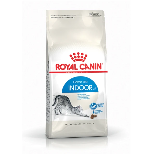 Royal Canin İndoor 27 Evde Yaşayan Kedi Maması 2 Kg ürün görseli 1