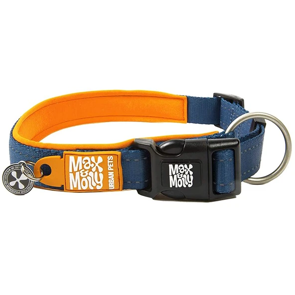 Max Molly Smart ID Matrix Orange Boyun Tasması XSmall ürün görseli 1