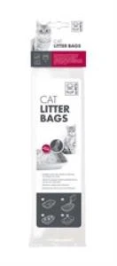 M-Pets Kedi Kum Kabı Poşeti Şeritli 5 li 30x50 Cm ürün görseli 1