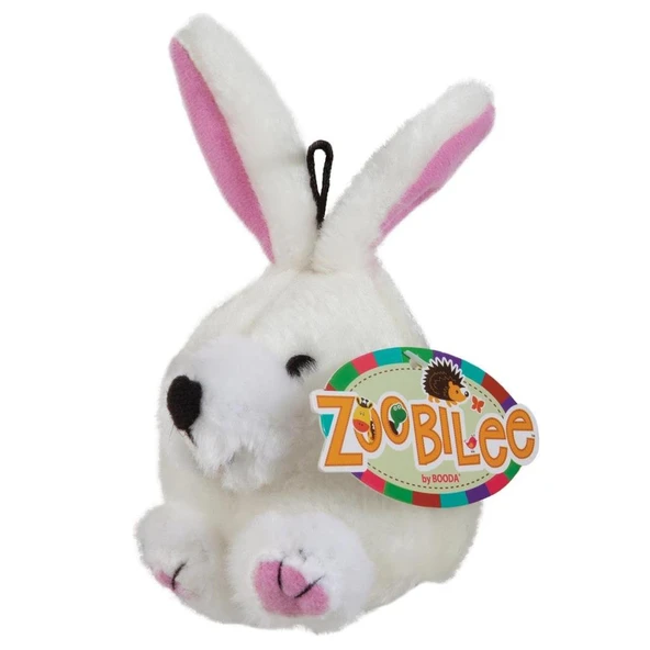 Zoobilee Rabbit Squatters Peluş Köpek Oyuncağı Sesli 10x8x10 Cm ürün görseli 1