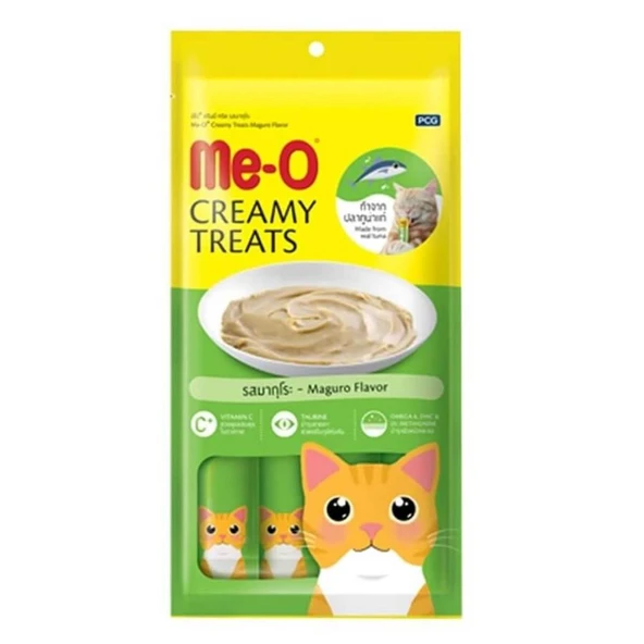ME-O Creamy Sarı Yüzgeçli Orkinos Kedi Ödülü 4x15 Gr ürün görseli 1