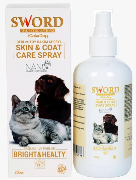 Sword Kedi Köpek Deri ve Tüy Bakım Spreyi 250 Ml ürün görseli 1