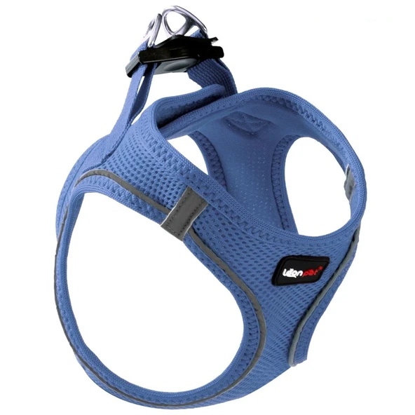 Leon Pet Air Mesh Mavi Göğüs Tasması Large ürün görseli 1