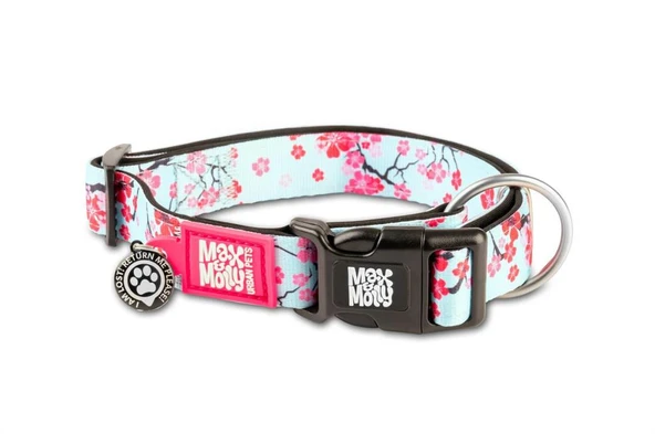Max Molly Cherry Bloom Smart ID Köpek Boyun Tasması Large ürün görseli 1