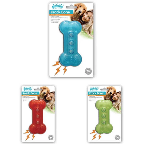 Pawise Krack Sesli Kemik Köpek Oyuncağı 14 cm ürün görseli 1