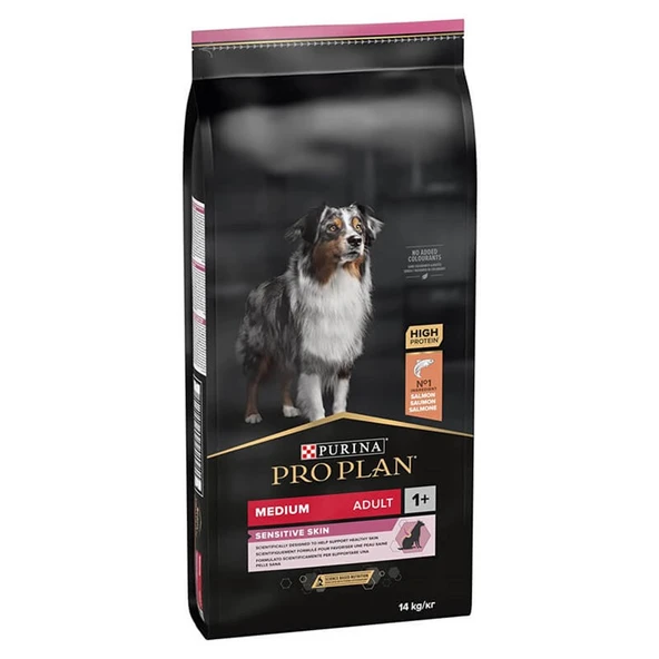 ProPlan Somonlu Hassas Yetişkin Kuru Köpek Maması 14 Kg ürün görseli 1