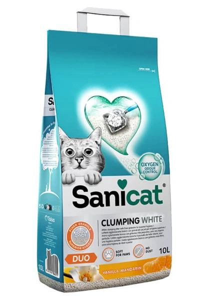 SaniCat Duo Narenciye Kokulu Kedi Kumu 10 Lt ürün görseli 1