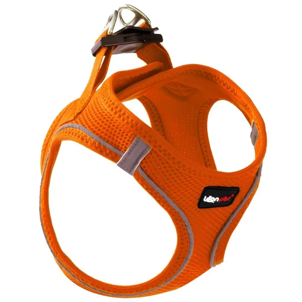 Leon Pet Air Mesh Neon Turuncu Göğüs Tasması XLarge ürün görseli 1