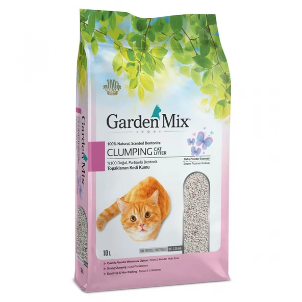 Gardenmix Bentonit Bebek Pudrası Kalın 10 Lt ürün görseli 1