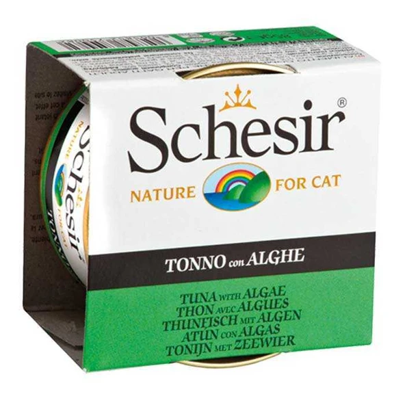 Schesir Ton Balıklı ve Yosunlu Jöleli Kedi Konservesi 85 Gr ürün görseli 1