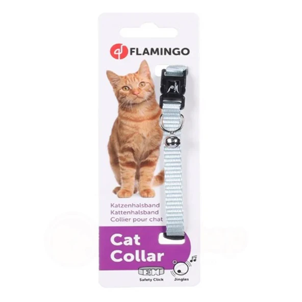 Flamingo Art Sport Kedi Boyun Tasması Mavi 30 cm ürün görseli 1