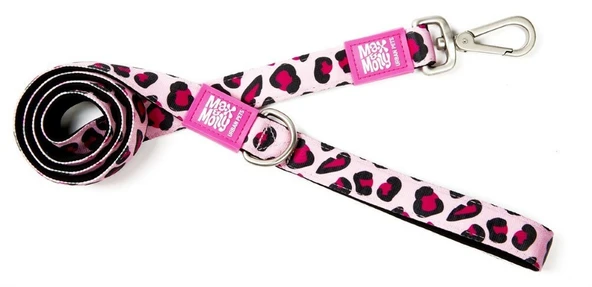 Max Molly Leopard Pink Gezdirme Kayışı Small ürün görseli 1
