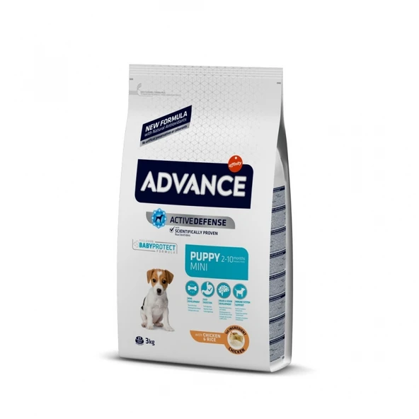 Advance Puppy Protect Tavuklu Küçük Irk Hassas Yavru Köpek Maması 3 Kg ürün görseli 1