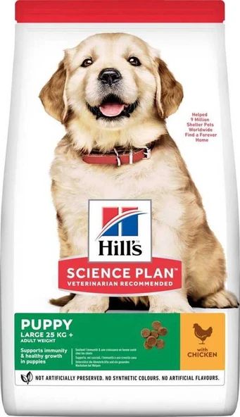 Hills Puppy Large Breed Tavuklu Yavru Kuru Köpek Maması 2,5 Kg ürün görseli 1