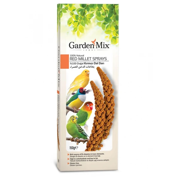 Gardenmix Platin Kırmızı Dal Darı 150 Gr ürün görseli 1