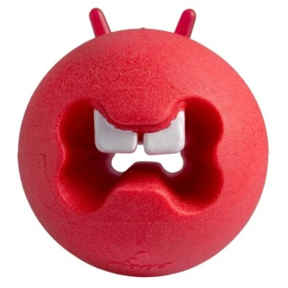 Rogz Toyz Fred Traktatiebel Köpek Oyuncağı Kırmızı 6,4 Cm ürün görseli 1