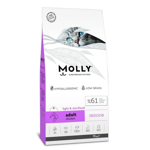 Molly Sterilized Tavuklu Yetişkin Kedi Maması 15 Kg ürün görseli 1