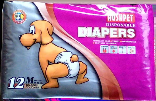 Hushpet Köpekler için Çiş Pedi Medium Beden 12 li 7 16 Kg ürün görseli 1