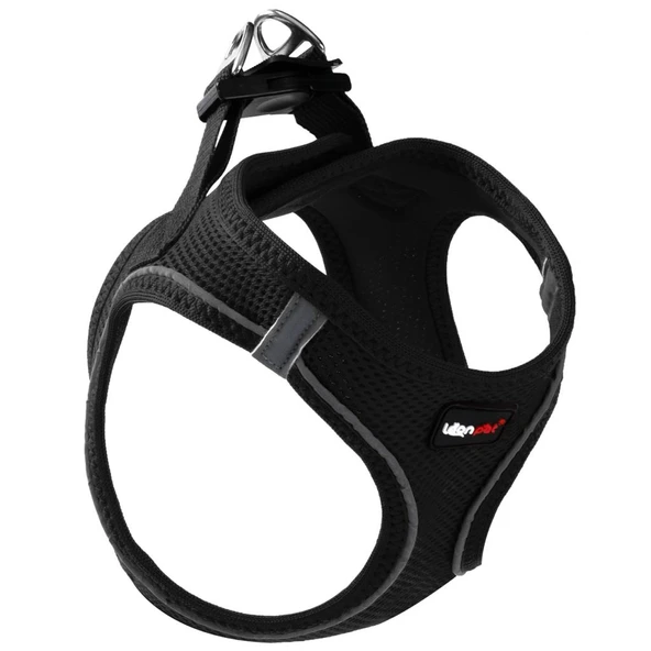 Leon Pet Air Mesh Siyah Göğüs Tasması XLarge ürün görseli 1