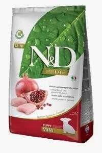 N&D Tavuk Eti Narlı Tahılsız Küçük Irk Yavru Köpek Maması 2.5 Kg ürün görseli 1