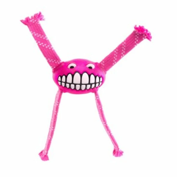 Rogz Toyz Grinz Flossy Medium Pembe 21 Cm ürün görseli 1