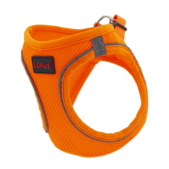 Lepus Pet Air Mesh Turuncu Göğüs Tasması XSmall ürün görseli 1