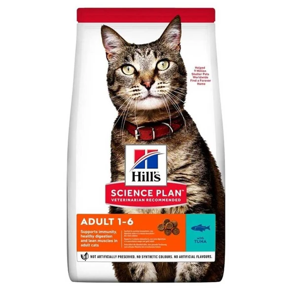 Hills Feline Tuna Balıklı Yetişkin Kuru Kedi Maması 1.5 Kg ürün görseli 1