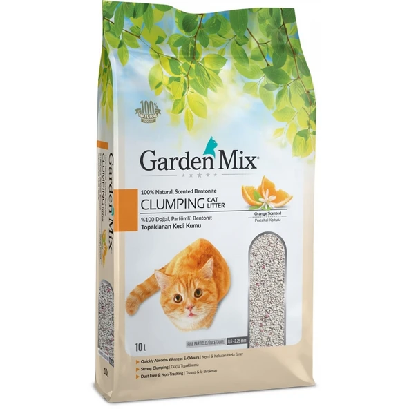 Gardenmix Bentonit Portakallı İnce 10 Lt ürün görseli 1