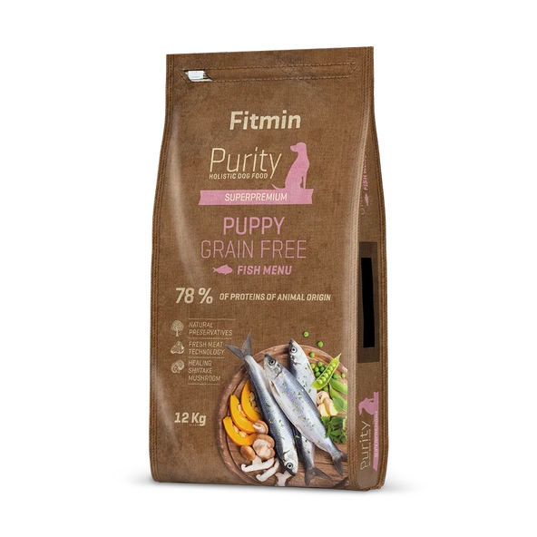 Fitmin Purity Gf Balıklı Tahılsız Yavru Köpek Maması 12 Kg ürün görseli 1