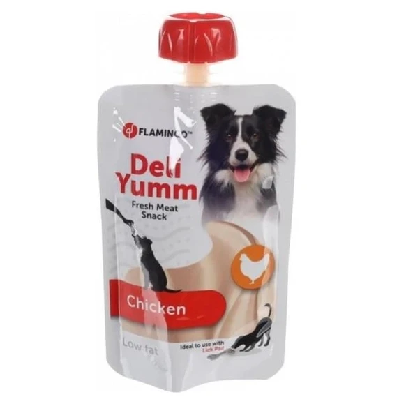 Flamingo Deli Yumm Tavuklu Taze Likit Köpek Ödülü 90 Gr ürün görseli 1