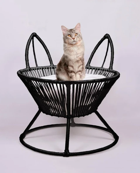 Lepus lüxperi Saksı Model Kedi Yatağı - Resim 2